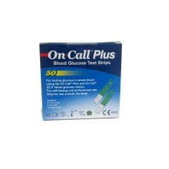 On Call Plus 50'li Kan Şekeri Ölçüm Çubuğu - Glukoz Test Stripi