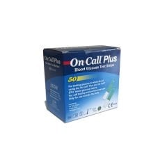 On Call Plus 50'li Kan Şekeri Ölçüm Çubuğu - Glukoz Test Stripi