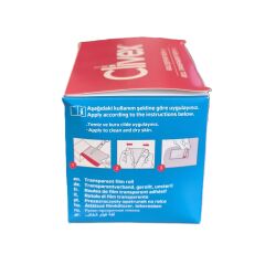 Clivex Tıbbi Esnek Seffaf PU Flaster 10cm x 10 m