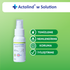 Actolind W Solutıon 50 ml & Actolind W Gel 30 ml (Yara İyileştirme Solüsyonu ve Jeli)