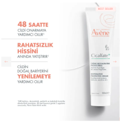 Avene Cicalfate+ Krem – CGM Sensör Kullanıcıları için Cilt Onarıcı Bakım Kremi