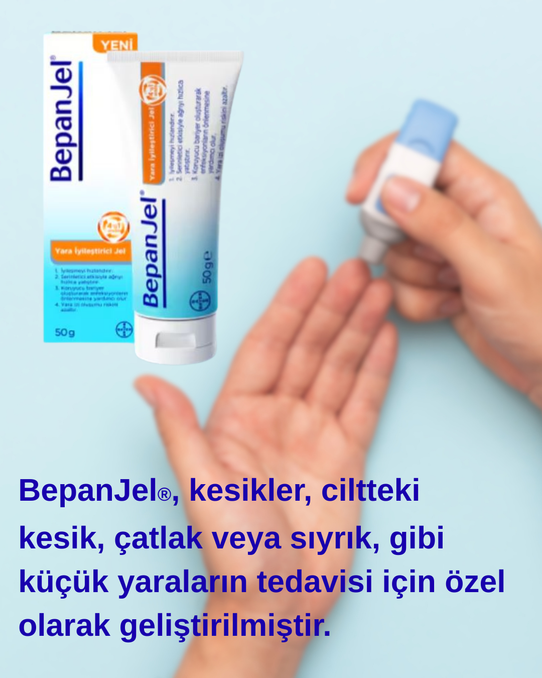 Bepanjel® Yara İyileştirici Jel 50 gr